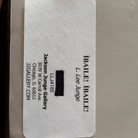 Baile! Baile!  Spanish dancer and guitarist print signed - Picture 3 of 6